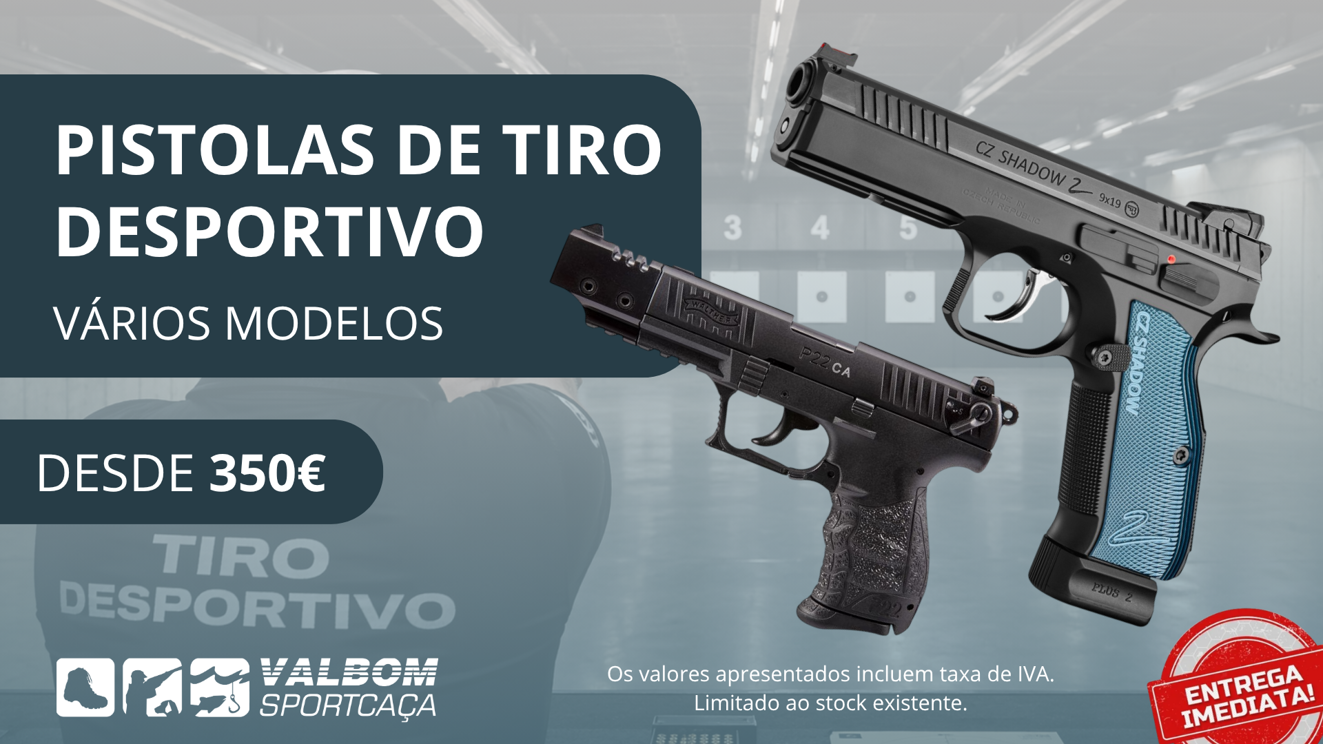 Pistolas de tiro desportivo